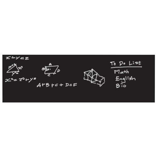 WALPLUS Autocollant de décoration tableau noir 200x45 cm Noir