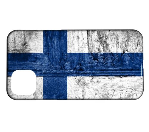 Coque rigide Compatible Pour iPhone 11 Pro Max Drapeau Finlande 07