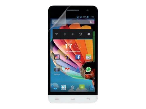 MEDIACOM M-SPFX510U - Schermbeschermer voor mobiele telefoon - transparant (pak van 2) - voor MEDIACOM PhonePad Duo X510U
