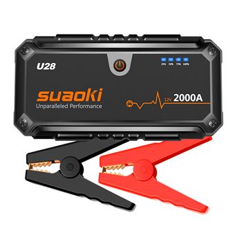 Demarrage De Voiture Suaoki U28 2000a Jump Starter Booster De