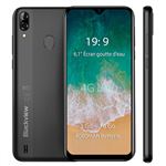 Blackview A60 Pro Smartphone 4G 6.1 Caméra 13MP GPS Téléphone Pas cher Double SIM - Noir