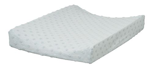 Cottonbaby housse de matelas à langer en Dotcoton 48 x 72 cm bleu clair