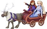 Coffret La Reine des Neiges 2 Disney Poupées Elsa Anna et Sven Exclusivité Fnac édition limitée