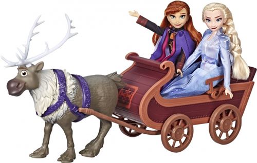 Coffret La Reine des Neiges 2 Disney Poupées Elsa Anna et Sven Exclusivité Fnac édition limitée