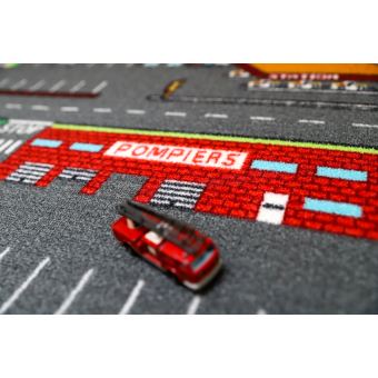 Tapis enfant – Circuit de voitures dans la ville - 95 x 133 cm - Tapis pour  enfant - Achat & prix
