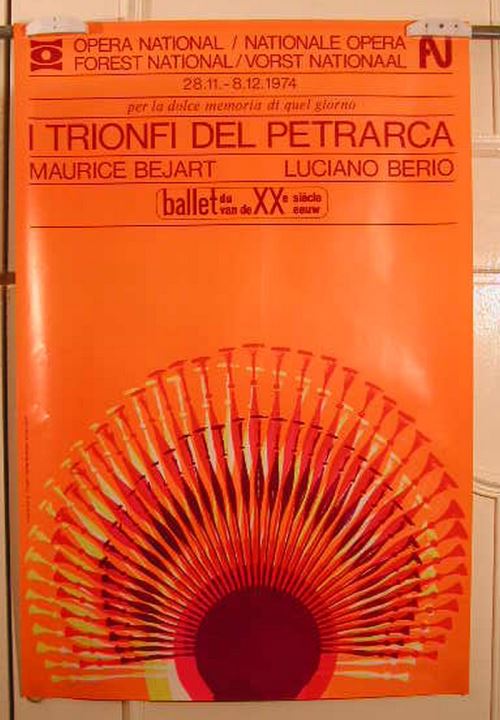 I Trionfi Del Petrarca - 40x60 cm - AFFICHE / POSTER