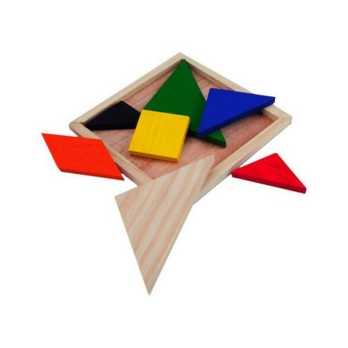 Puzzle Tangram (7 pcs) 143704 - Multicouleur