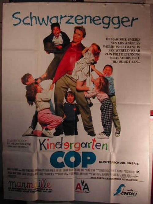 Flics a la Maternelle - affiche pliée - 118x160 cm - AFFICHE / POSTER