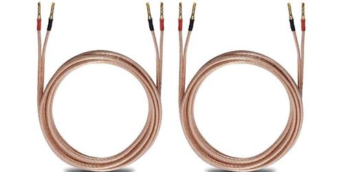 Oehlbach Crystal Wire T15 T - Paire de Câble d'Enceintes de 1,5 mm² (2 x 10 m)