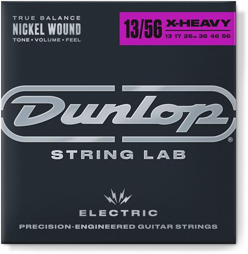 Dunlop Jim Nickel Plated Steel Extra-Heavy 13-56 Autres Jeux Électriques - Image 1