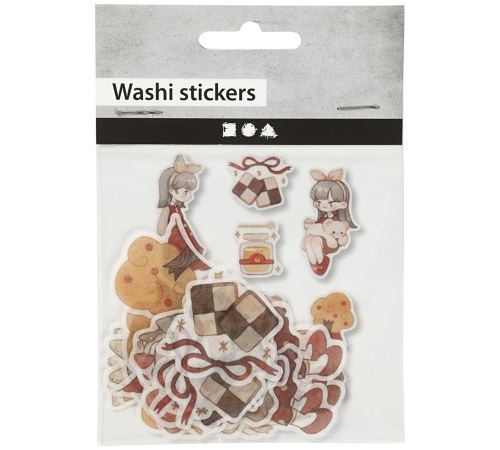 Stickers Papier Washi - Ourson - 30 pcs