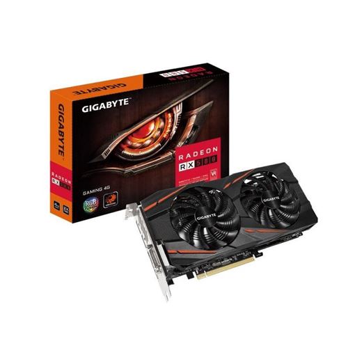 Gigabyte Radeon RX 580 Gaming 4G grafische kaart - Radeon RX 580 - 4 GB