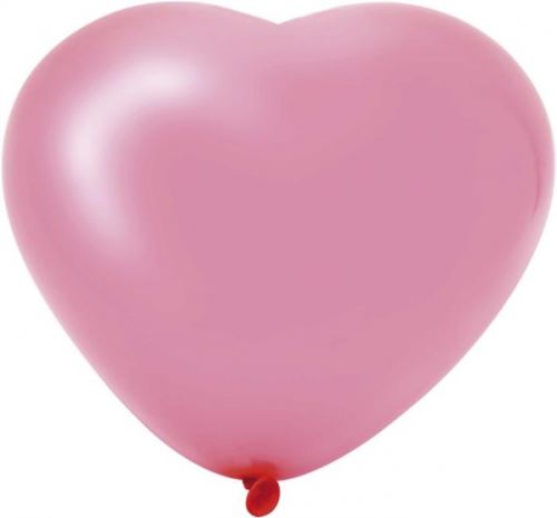 Haza Original ballons coeur 6 pièces 25 cm rose