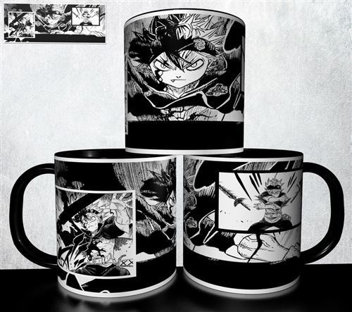 Mug collection design - Black Cover Burakku kuroba 348