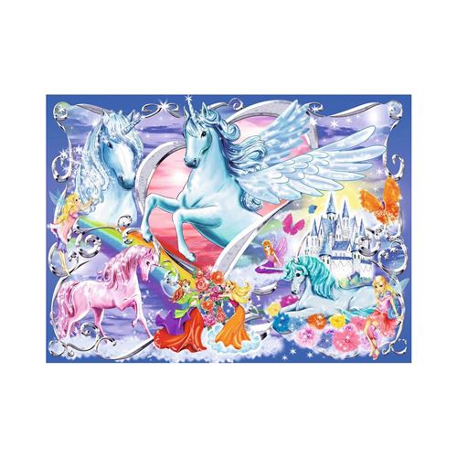 Puzzle 100 Pièces : Puzzle 100 Pièces XXL - Au Pays Des Fées, Ravensburger