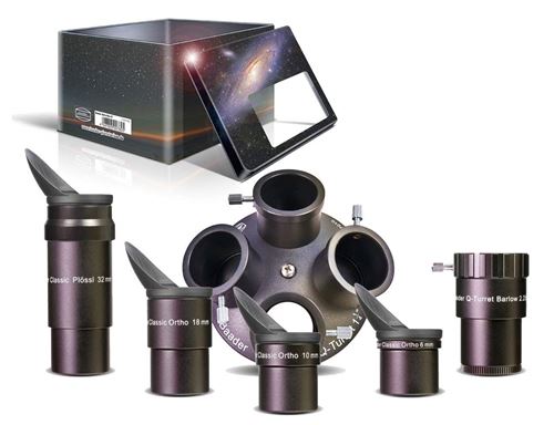 Adaptateur Occulair classique Q-Turret Baader Planetarium pour Telecoop