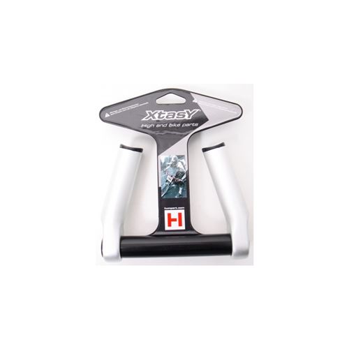 Xtasy BAR END ERGO S ALUMINIUM ARGENT PAR 2 PIECES