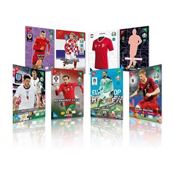Boîte métal de 6 pochettes Panini Foot Trading Cards UEFA EURO 2020
