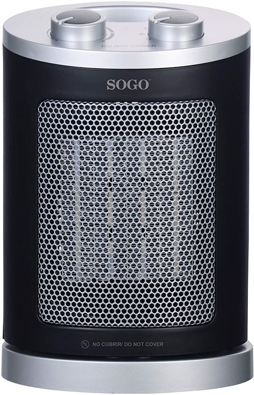 Sogo - Chauffage Ptc Avec Ventilateur - 1500w