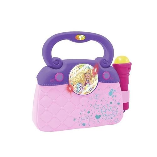 BARBIE Sac Glamour avec microphone
