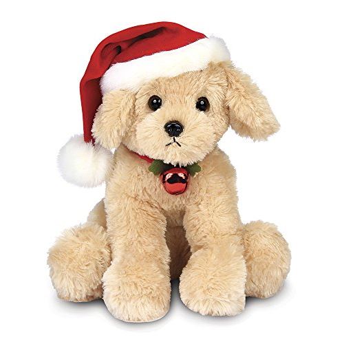 Bearington Santas Lil Buddy - Jouet d'animal en peluche avec chien, 13 ans