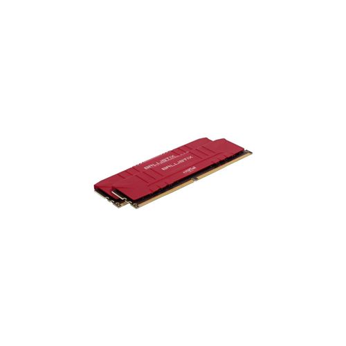 Ballistix Red - 2 X 8 Go - DDR4 3600 Mhz - Rouge