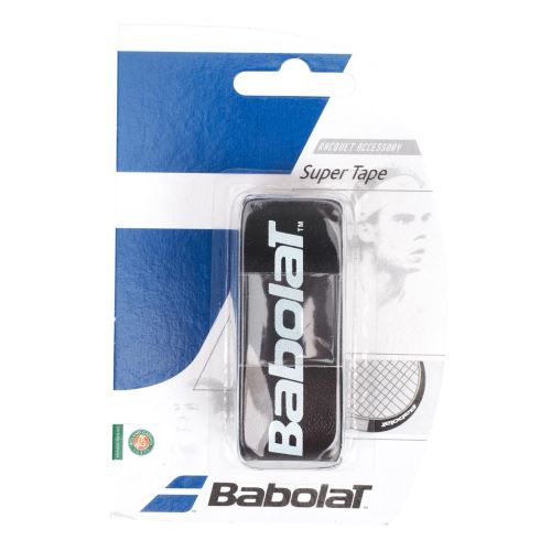 Protection de raquette tennis Babolat Super tape noir Noir taille : UNI réf : 0