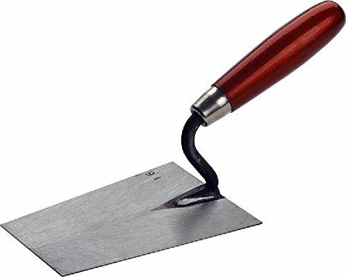 TRIUSO kantige truelle 180 mm avec poignée rouge