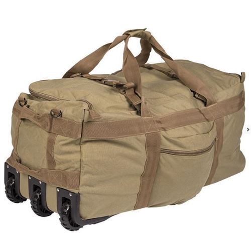 Mil-Tec Combat, duffel bag w. wheels