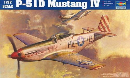 Maquette avion Trumpeter P-51 D MUSTANG- 1/32 - Maquette d'avion