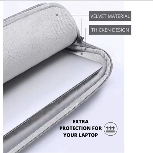 Inateck Housse Ordinateur Portable 13 Pouces pour MacBook Pro M3 14 Pouces  2023, Chromebook 13, MacBook Air/Pro 13, iPad Pro 12.9