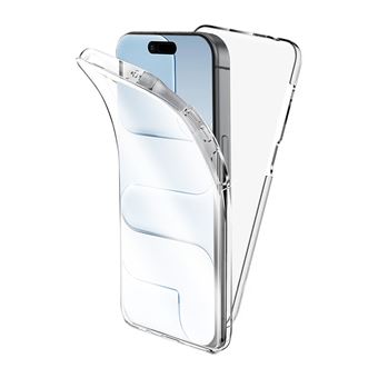 Inkolelo Coque iPhone X / iPhone XS; 360 Degré Transparente Antichoc