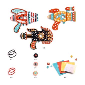 Lanceurs de jetons à décorer Kosmik - Do it Yourself