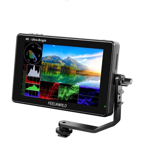 Moniteur FEELWORLD LUT 7S Pro 7inch 1920x1200 HDR 4K HDMI Noir