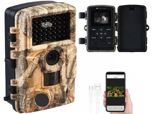 VisorTech : Caméra de chasse Full HD connectée WK-605.app