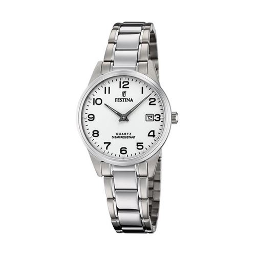 Festina Femme Analogique Quartz Montre avec Bracelet en Acier Inoxydable F20509/1