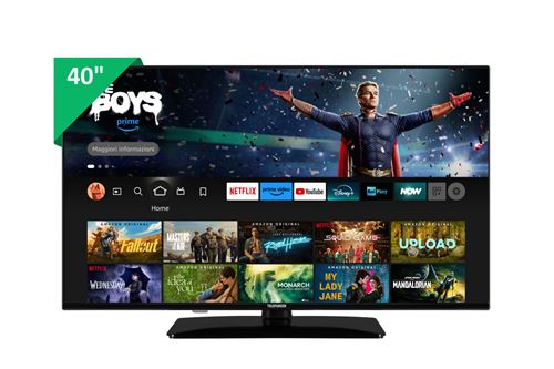 Telefunken TE40759B50V4F TV 101,6 cm (40 ) HD Wifi Noir 250 cd m²
