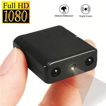 Mini Caméra WiFi 1080p HD Vision Nocturne Détection