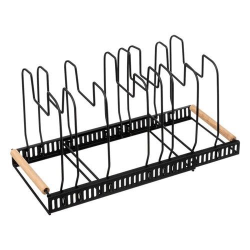 FIVE Simply Smart - Rack Extensible "Poêles & Casseroles" 58cm Noir