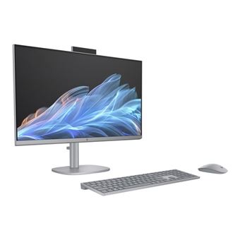 HP OmniStudio X 27-cs0740nz - Tout-en-un Core Ultra 7 155H / jusqu'à 4.8 GHz - RAM 32 Go - SSD 2 To - NVMe - Intel Arc Graphics - Gigabit Ethernet, 2.5 Gigabit Ethernet, IEEE 802.11ax (Wi-Fi 6), IEEE 802.11be (Wi-Fi 7), Bluetooth 5.4 - Win 11 Home - moni