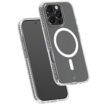 Coque MagSafe pour iPhone 16 Pro AIR XTREM Antichute 4m Force Case Transparent - 1