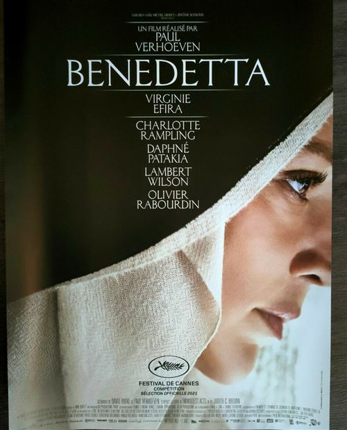 Affiche de Cinéma Originale - Benedetta - 2021 - Virginie Efira - 40x60cm