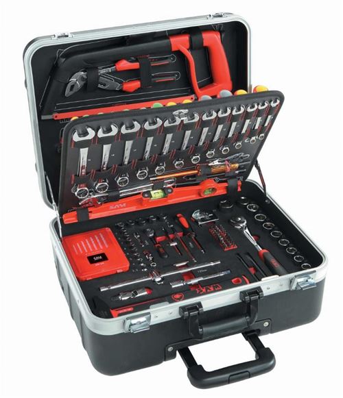 Composition de 145 outils pour technicien de maintenance industrielle dans un valise séduction - SAM OUTILLAGE - CP-146