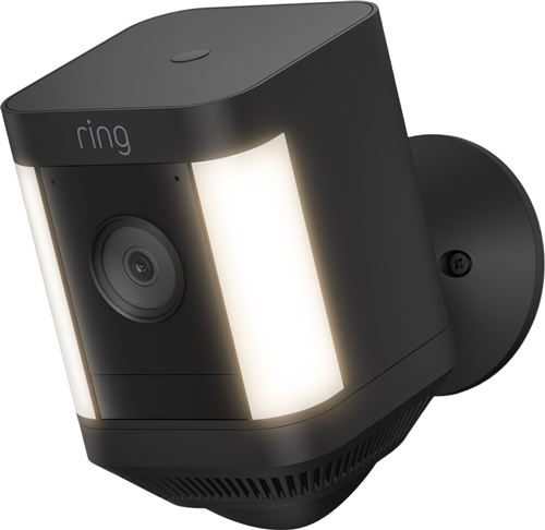 Ring Spotlight Cam Plus Battery - Caméra de surveillance réseau - extérieur - résistant aux intempéries - couleur (Jour et nuit) - 1080p - audio - sans fil - Wi-Fi