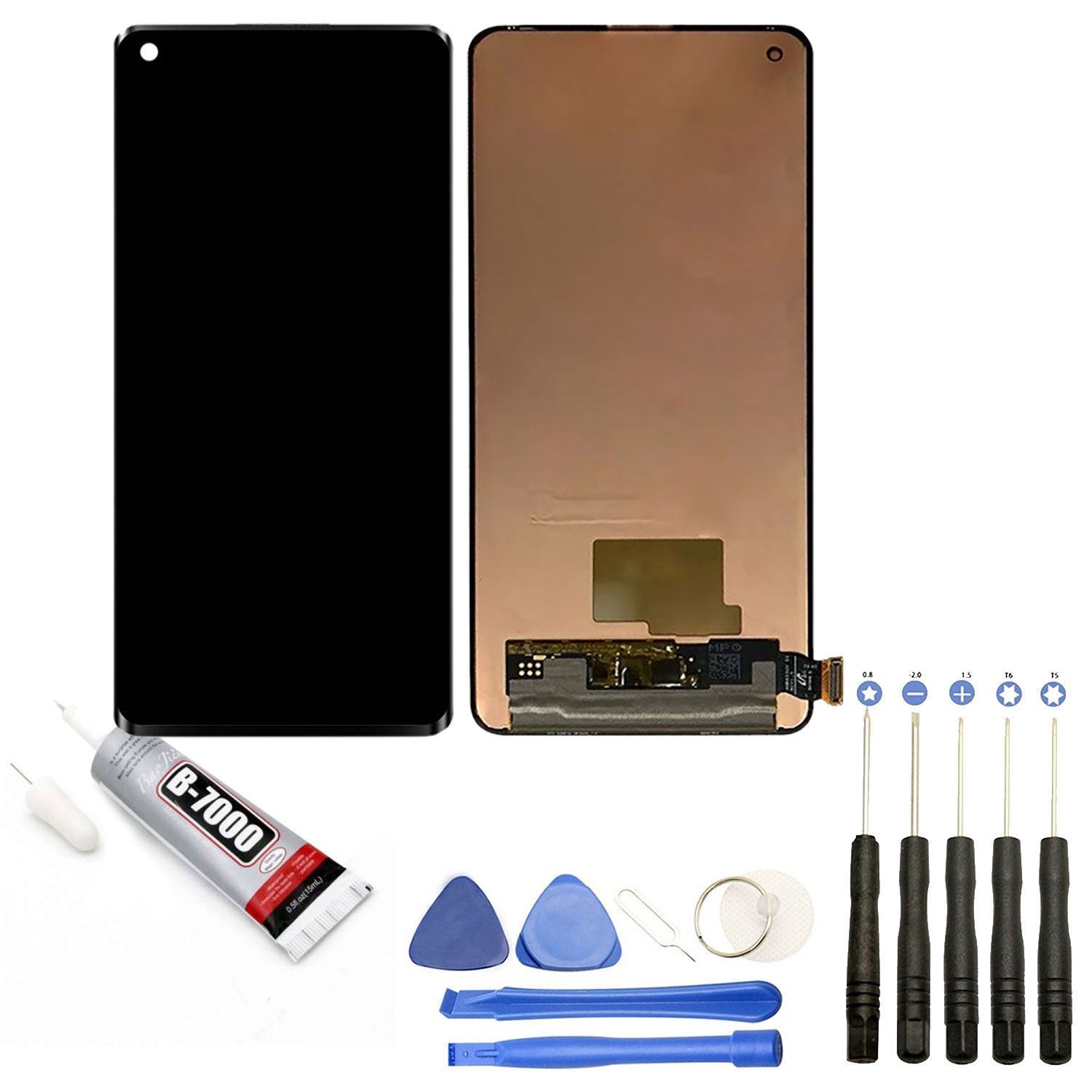 Visiodirect® Ecran Complet Pour IPhone 8 Téléphone Portable Noir Vitre Tactile Ecran Lcd Sur Chassis