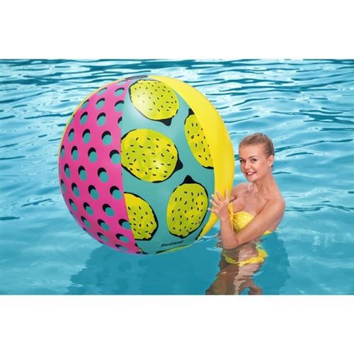 Ballon de plage géant Retro Fashion 122 cm - Ballon enfant - Achat & prix