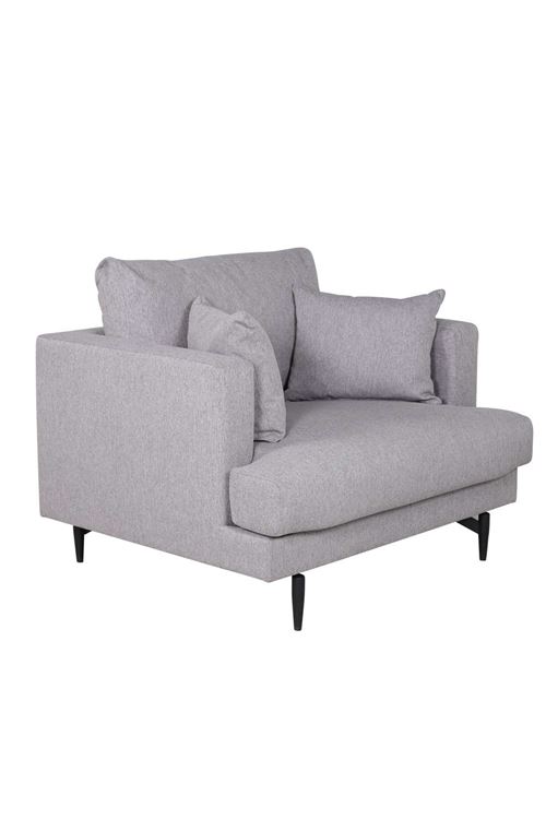 Non Communiqué Gris Sofia Fauteuil