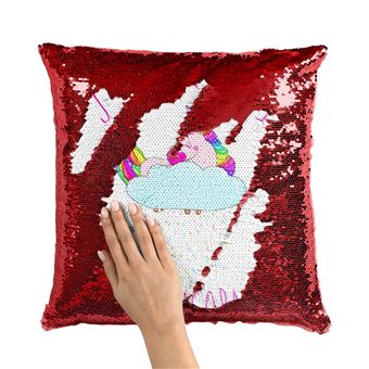 Coussin Sac de couchage convertible licorne 130 x 50 cm