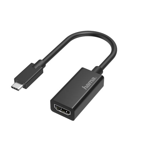 Adaptateur vidéo HAMA, fiche USB-C - port HDMI, Ultra-HD 4K, Hama