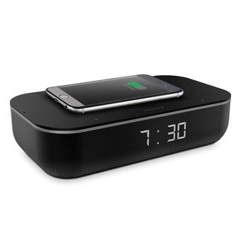 Radio Enceinte Wi FI, THOMSON CR300IVCA Horloge numérique et Chargeur sans Fil avec Amazon Alexa intégré - 1